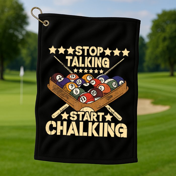 Retro Vintage Pool Billiard Team 8 Ball Pool Billiard Player Gift Golf Towel