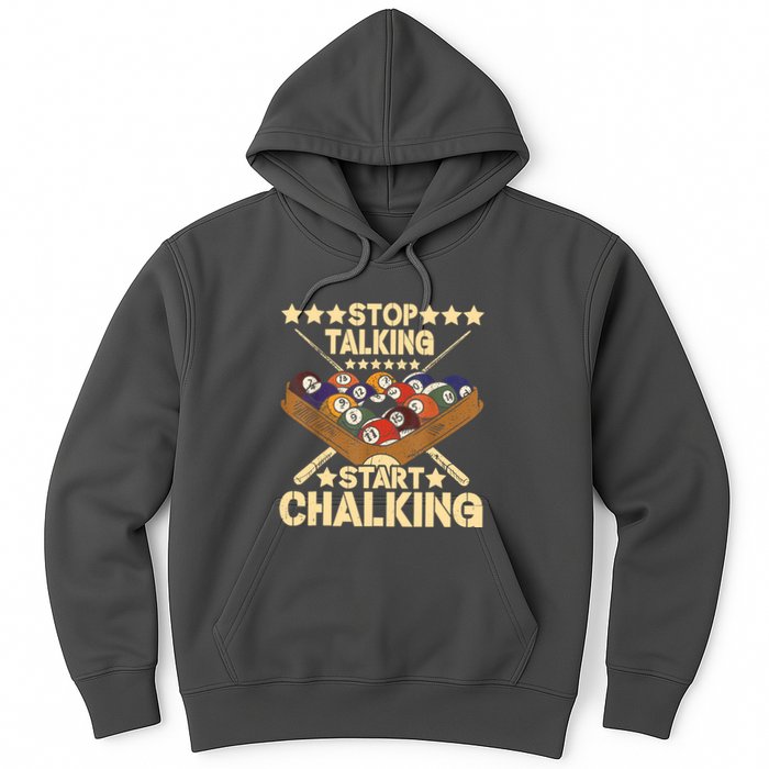 Retro Vintage Pool Billiard Team 8 Ball Pool Billiard Player Gift Hoodie