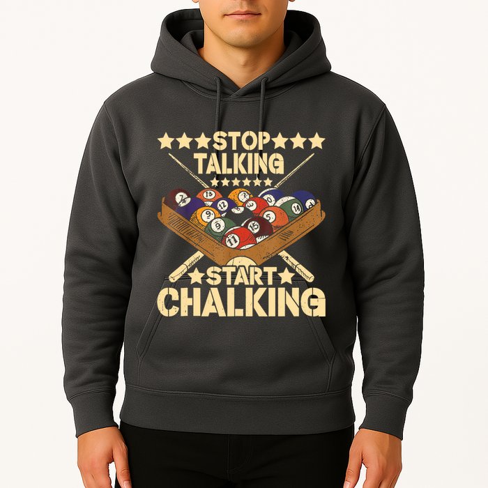 Retro Vintage Pool Billiard Team 8 Ball Pool Billiard Player Gift Hoodie