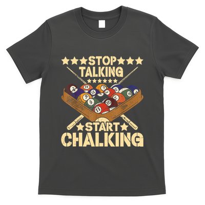 Retro Vintage Pool Billiard Team 8 Ball Pool Billiard Player Gift T-Shirt