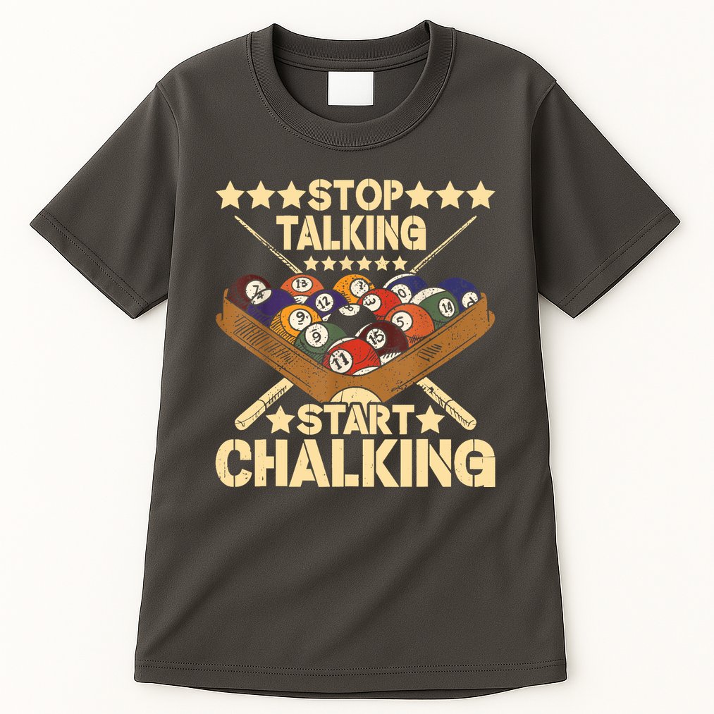Retro Vintage Pool Billiard Team 8 Ball Pool Billiard Player Gift Tall T-Shirt