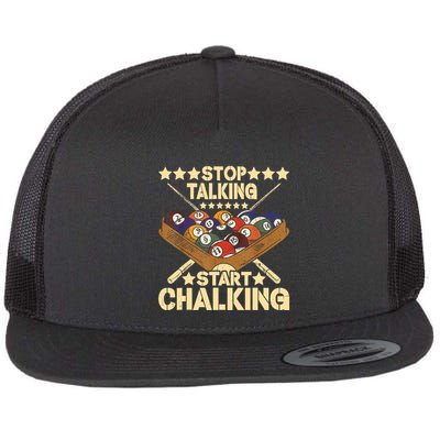 Retro Vintage Pool Billiard Team 8 Ball Pool Billiard Player Gift Flatbill Hat