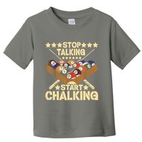 Retro Vintage Pool Billiard Team 8 Ball Pool Billiard Player Gift Toddler T-Shirt