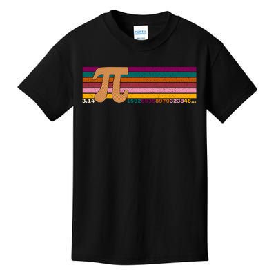 Retro Vintage Pi Day Kids T-Shirt