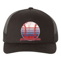 Retro Vintage Philly Baseball Skyline Cool Philadelphia Yupoong Adult 5-Panel Trucker Hat