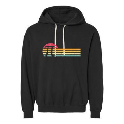 Retro Vintage Pi Day 3.14 Funny Math Nerd Garment-Dyed Fleece Hoodie