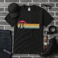 Retro Vintage Pi Day 3.14 Funny Math Nerd Tall T-Shirt