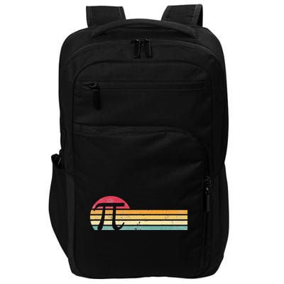 Retro Vintage Pi Day 3.14 Funny Math Nerd Impact Tech Backpack