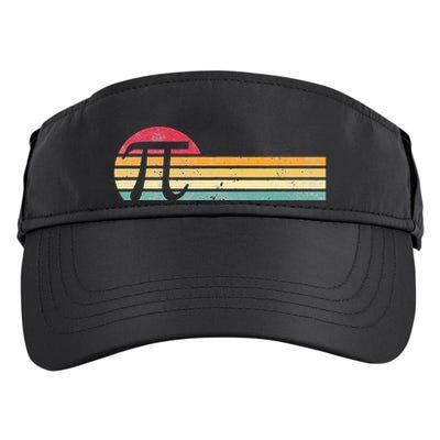 Retro Vintage Pi Day 3.14 Funny Math Nerd Adult Drive Performance Visor