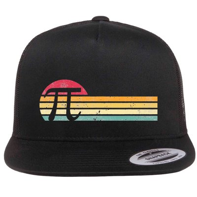 Retro Vintage Pi Day 3.14 Funny Math Nerd Flatbill Hat