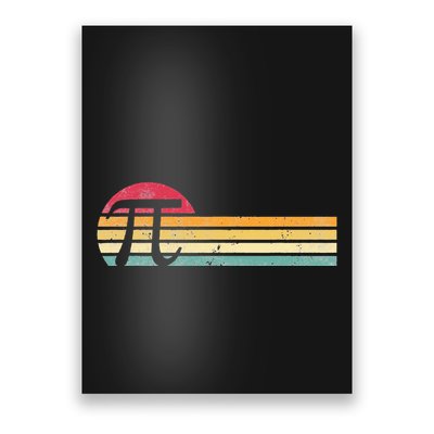 Retro Vintage Pi Day 3.14 Funny Math Nerd Poster
