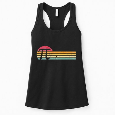 Retro Vintage Pi Day 3.14 Funny Math Nerd Womens Tank Top