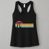 Retro Vintage Pi Day 3.14 Funny Math Nerd Womens Tank Top