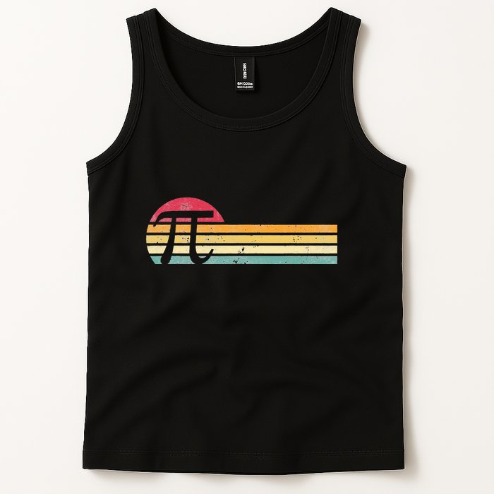 Retro Vintage Pi Day 3.14 Funny Math Nerd Tank Top