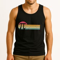 Retro Vintage Pi Day 3.14 Funny Math Nerd Tank Top