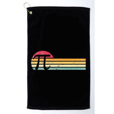 Retro Vintage Pi Day 3.14 Funny Math Nerd Golf Towel