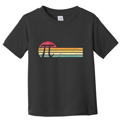 Retro Vintage Pi Day 3.14 Funny Math Nerd Toddler T-Shirt