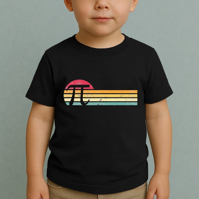 Retro Vintage Pi Day 3.14 Funny Math Nerd Toddler T-Shirt