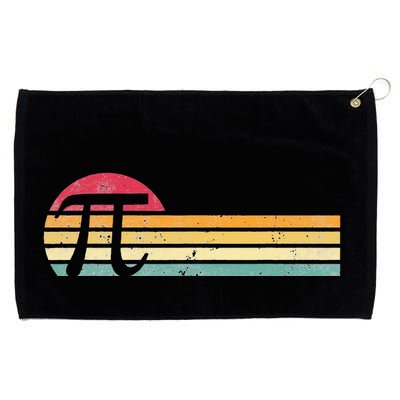 Retro Vintage Pi Day 3.14 Funny Math Nerd Grommeted Golf Towel