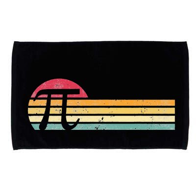 Retro Vintage Pi Day 3.14 Funny Math Nerd Microfiber Hand Towel