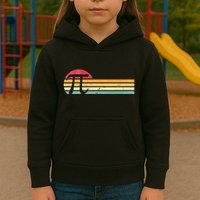 Retro Vintage Pi Day 3.14 Funny Math Nerd Kids Hoodie