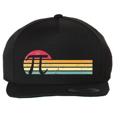 Retro Vintage Pi Day 3.14 Funny Math Nerd Wool Snapback Cap
