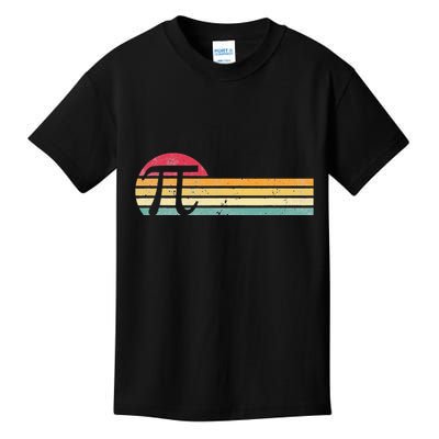 Retro Vintage Pi Day 3.14 Funny Math Nerd Kids T-Shirt
