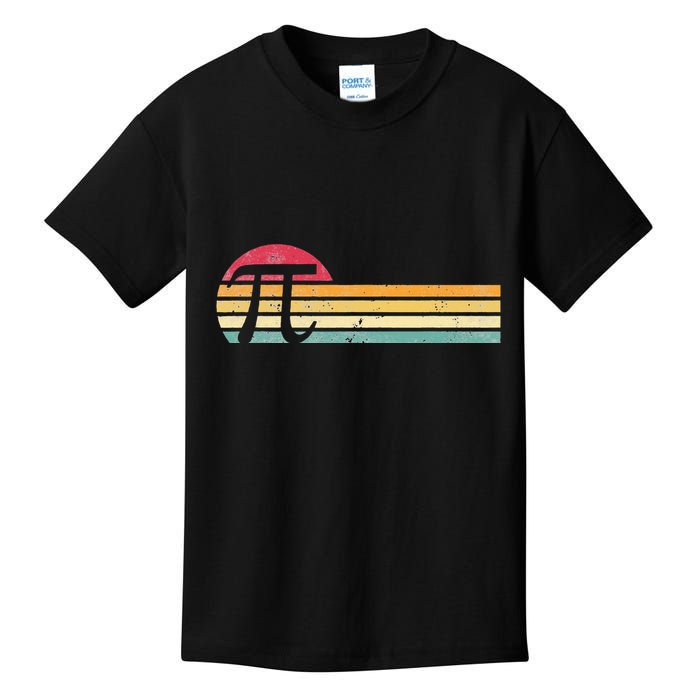 Retro Vintage Pi Day 3.14 Funny Math Nerd Kids T-Shirt