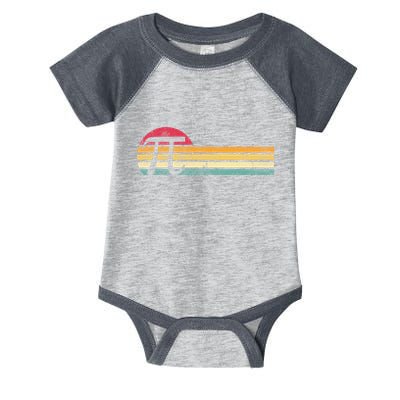 Retro Vintage Pi Day 3.14 Funny Math Nerd Infant Baby Jersey Bodysuit