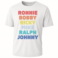 Retro Vintage Ronnie Bobby Ricky Mike Ralph And Johnny Performance Shirt