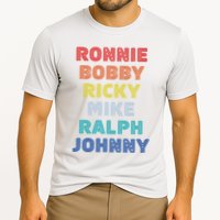 Retro Vintage Ronnie Bobby Ricky Mike Ralph And Johnny Performance Shirt