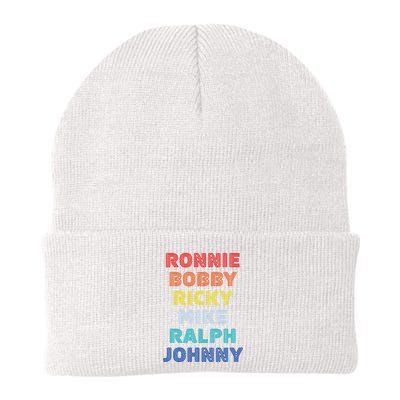 Retro Vintage Ronnie Bobby Ricky Mike Ralph And Johnny Beanie
