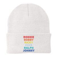 Retro Vintage Ronnie Bobby Ricky Mike Ralph And Johnny Beanie