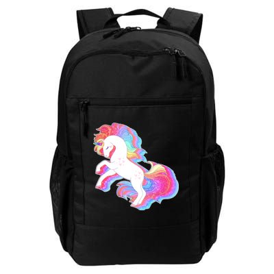 Retro Vintage Rainbow Unicorn Backpack