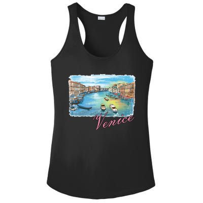 Romantic Venice Ladies PosiCharge Competitor Racerback Tank