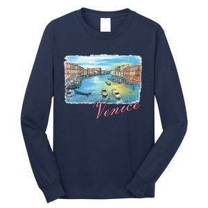 Romantic Venice Long Sleeve Shirt