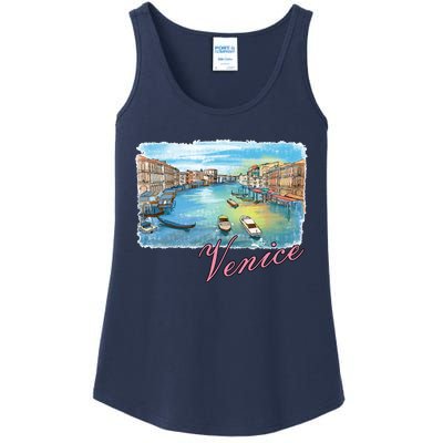 Romantic Venice Ladies Essential Tank