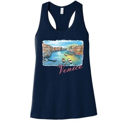 Romantic Venice Women's Racerback Tank