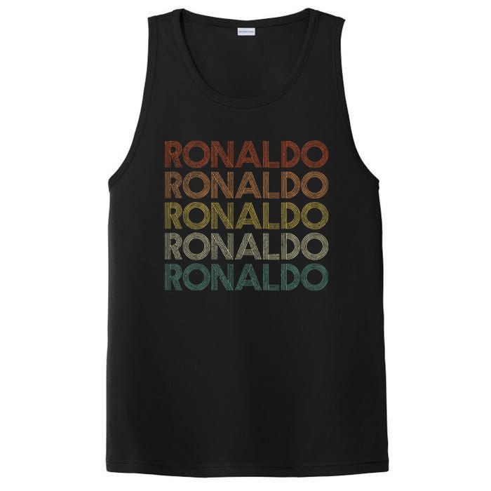 R.O.N.A.L.D.O Vintage Retro PosiCharge Competitor Tank