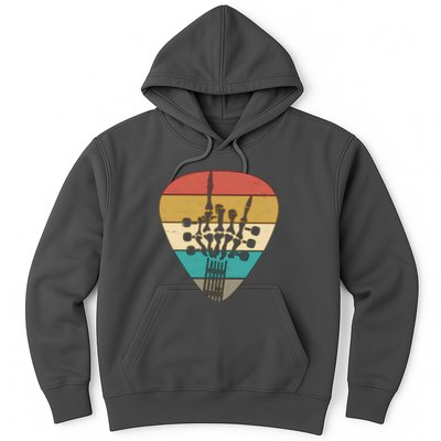 Retro Vintage Rock On Guitar Skeleton Hoodie