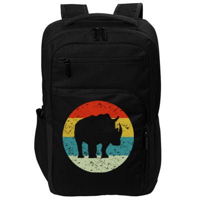 Retro Vintage Rhino Impact Tech Backpack