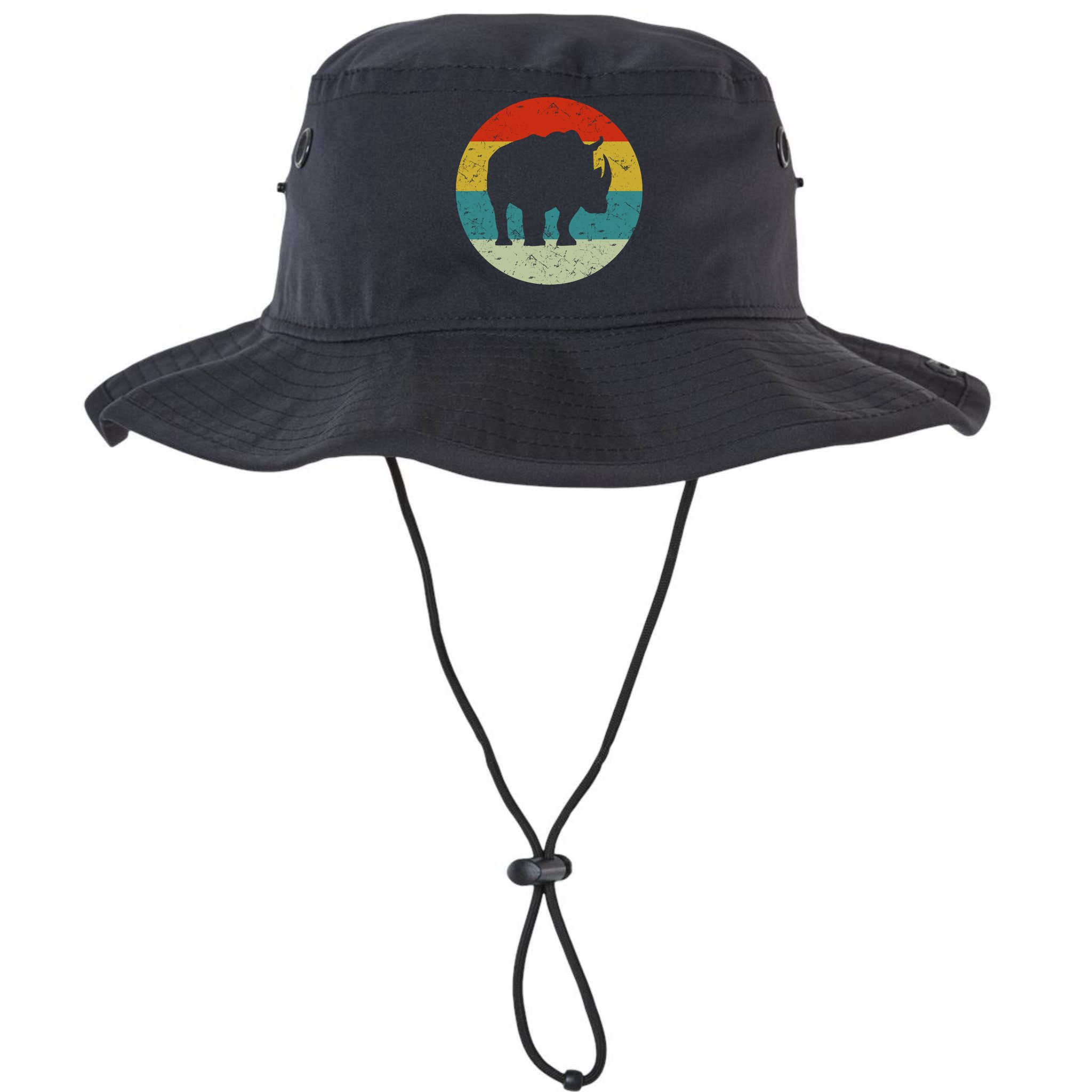 Retro Vintage Rhino Bucket Hat