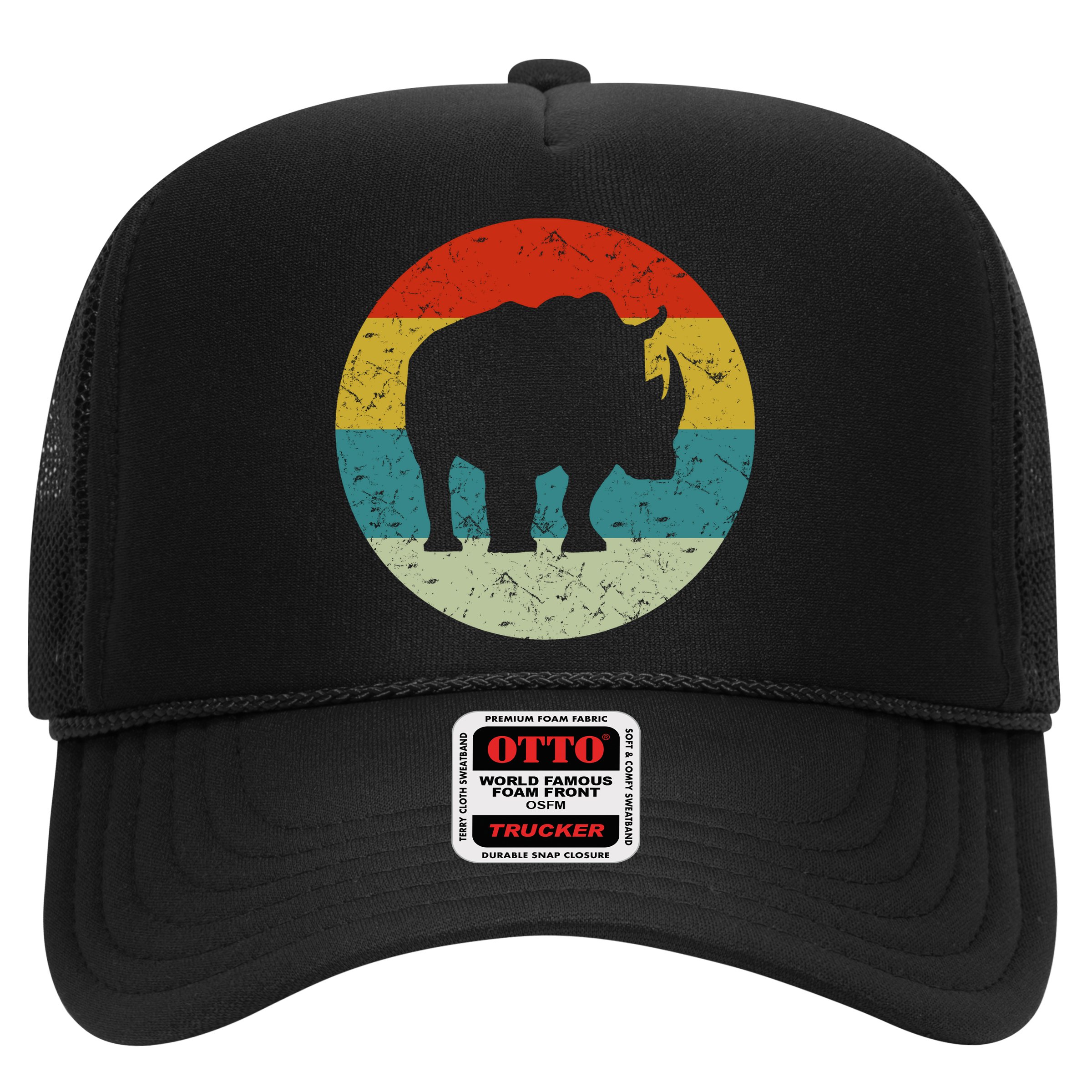 Retro Vintage Rhino Hat