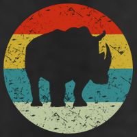 Retro Vintage Rhino Hat