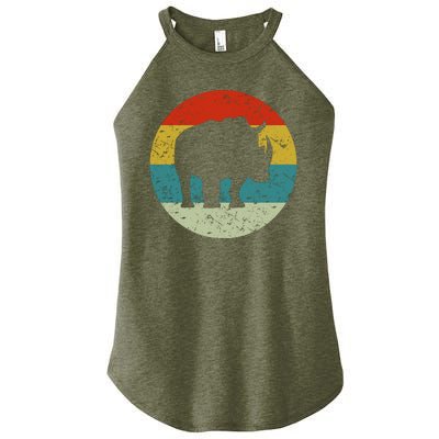 Retro Vintage Rhino Women’s Perfect Tri Rocker Tank