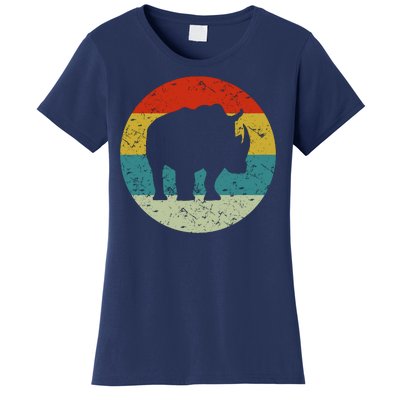 Retro Vintage Rhino Women's T-Shirt