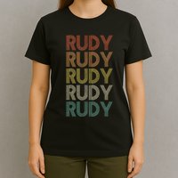 Rudy Vintage Retro T-Shirt
