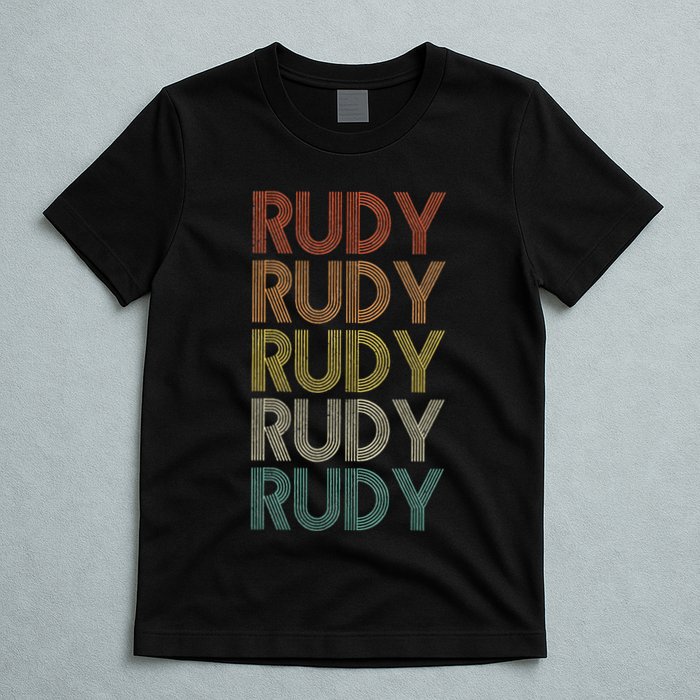 Rudy Vintage Retro T-Shirt