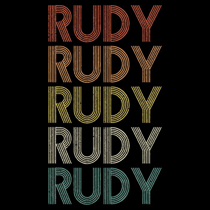 Rudy Vintage Retro T-Shirt