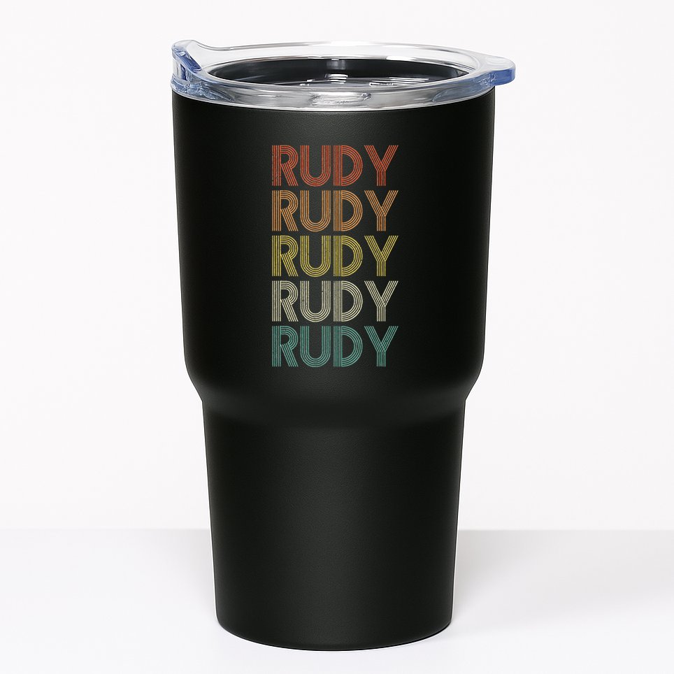 Rudy Vintage Retro Tumbler